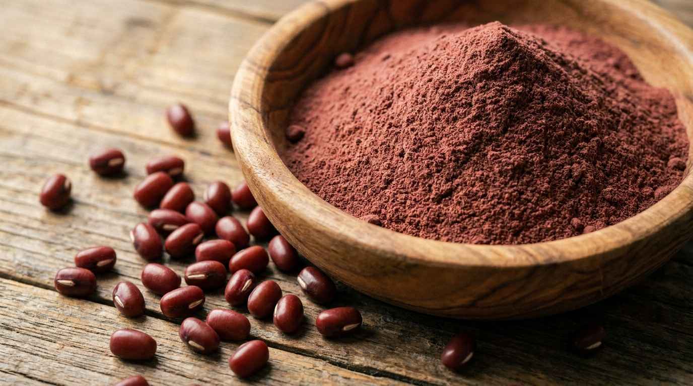 Bột đậu đỏ có tác dụng gì cho da.